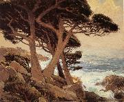 Edgar Payne Sentinels of the Coast,Monterey oil painting reproduction